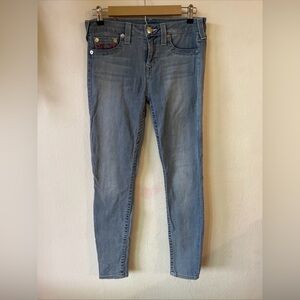 True Religion Women's Light Blue Skinny Jeans